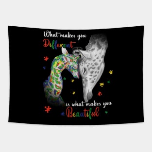 What Makes You Different autism awareness Tapestry