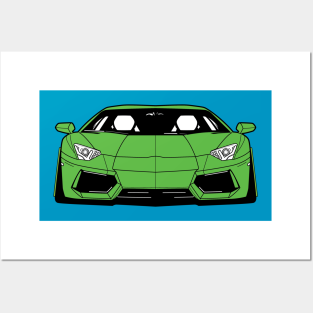 Lambo Car Posters and Art Prints for Sale | TeePublic