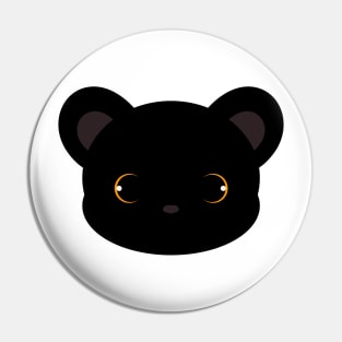 Cute Black Leopard Pin