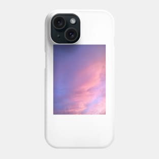 Pastel Pink, Purple Sunset Sky Phone Case