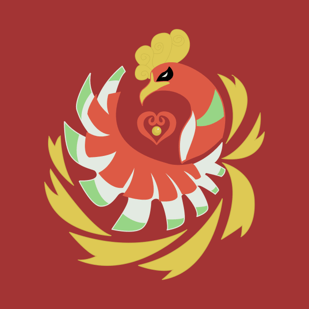 Heart Gold - Ho-Oh by kinokashi