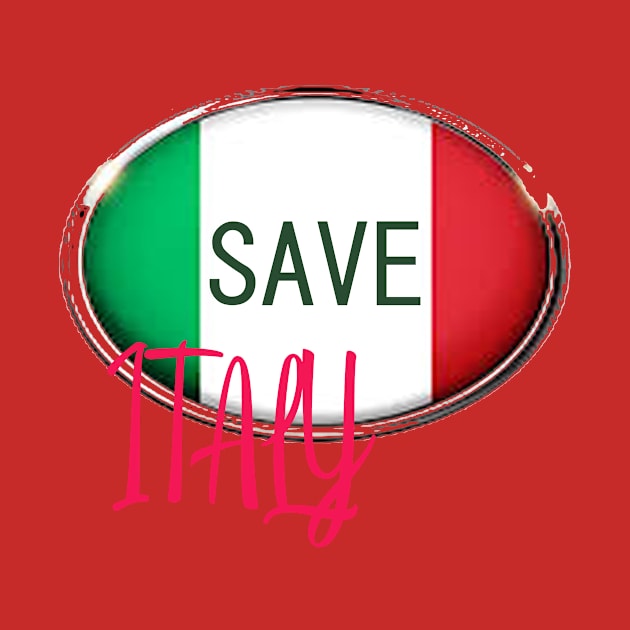 SAVE ITALY - ITALY - ITALIAN - ITALIAN FLAG - SERIE A - FOOTBALL - CORONA by Mbah_Kasiyo_SHOP