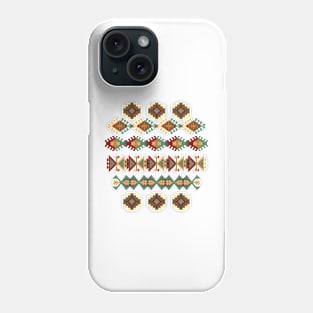 Navajo Pattern Tribal Ethnic Hand Drawn Phone Case