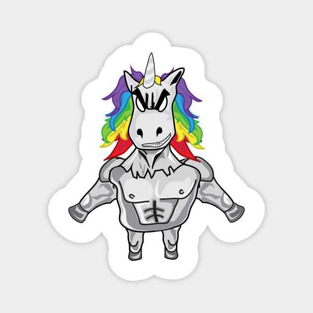 Bad Unicorn Unicorn Magnet Teepublic Au