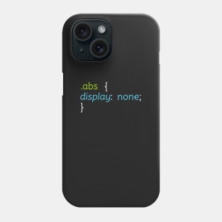 Cool Coding and Programming T-Shirt Phone Case