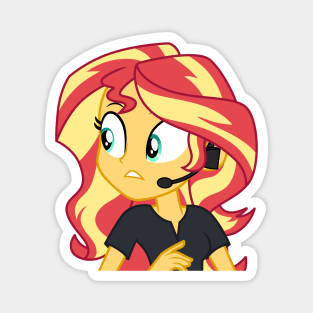 Director Sunset Shimmer 4 Magnet