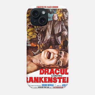 DRACULA VS FRANKENSTIEN Phone Case