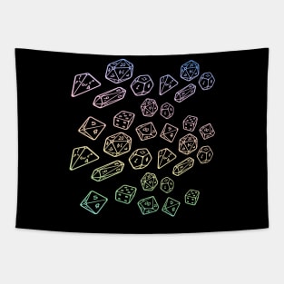 It's Raining Dice Tapestry