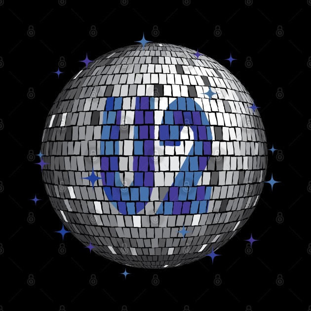 U2 Disco Ball | Blue Room by Rad Love