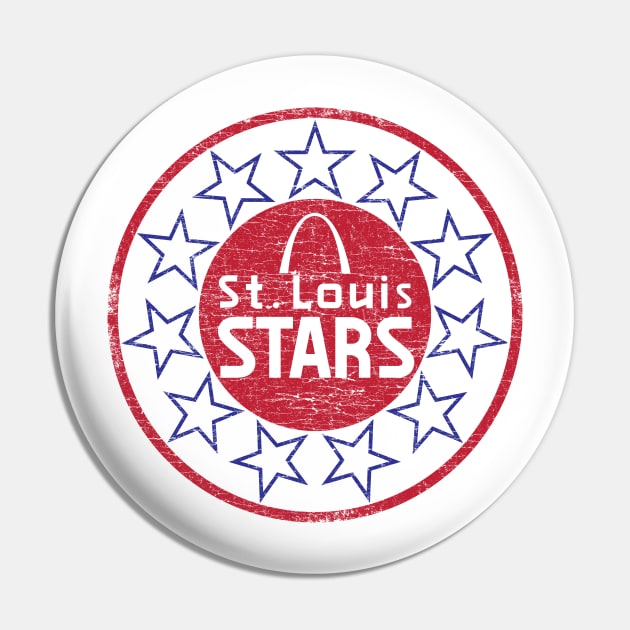 St Louis Stars Vintage T-shirt Pin by zurcnami