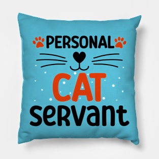 Funny Personal Cat Servant Pillow