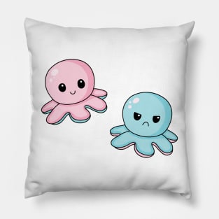 Kawaii mood octopus Pillow