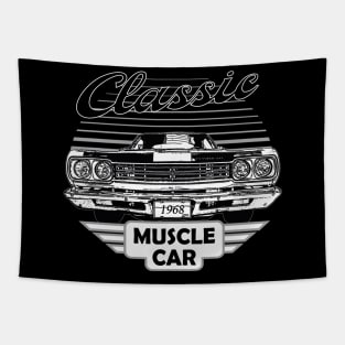 Plymouth Road Runner Classic American Muscle Car Tapestry