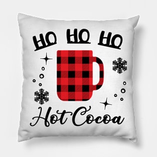 Hot Cocoa. Christmas design Pillow