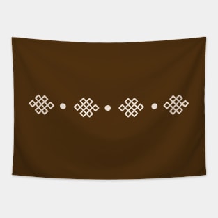 Endless Knot (Dark) Tapestry