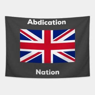 Abdication Nation Tapestry