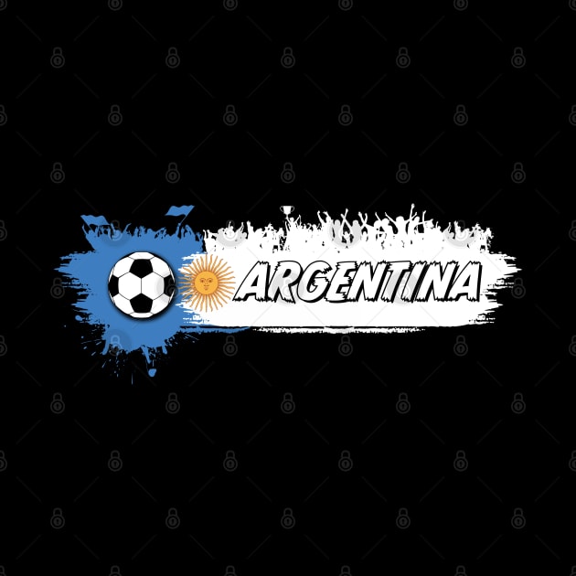 Argentina Qatar 2022 World Cup, Argentina Soccer Team 2022 Supporter Funny Argentina Flag Futbol by Printofi.com