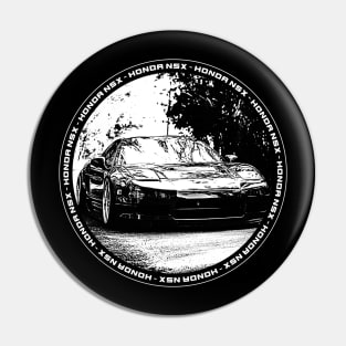 HONDA NSX Black 'N White 4 (Black Version) Pin