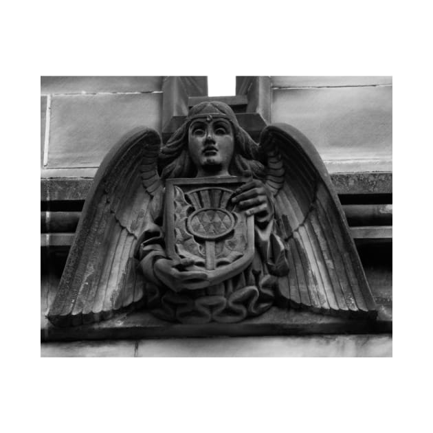 St Giles Cathedral Angel, Edinburgh, Scotland by DeniseBruchmanPhotography