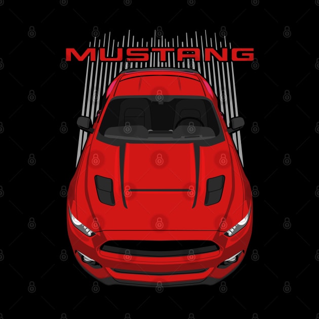 Mustang GT CS 2016-2017 - Red by V8social