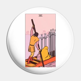 6 of Swords Pin