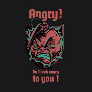 Angry face T-Shirt