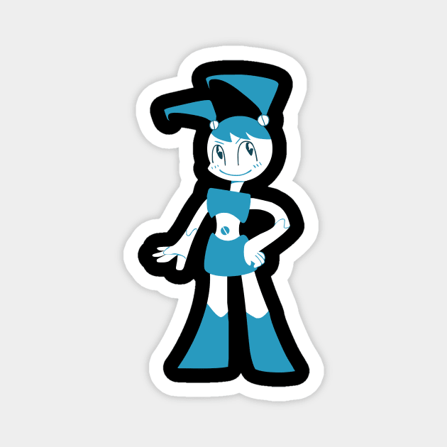 Jenny Wakeman XJ9 - My Life Is Teenage Robot - Magnet