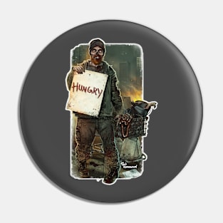 Homeless Zombie Pin