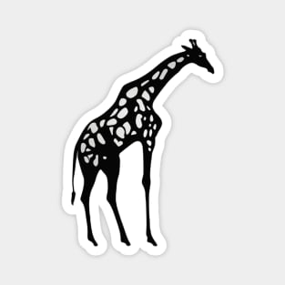 Girrafe Shadow Silhouette Anime Style Collection No. 158 Magnet