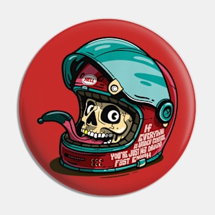 Skull in Helm Pin