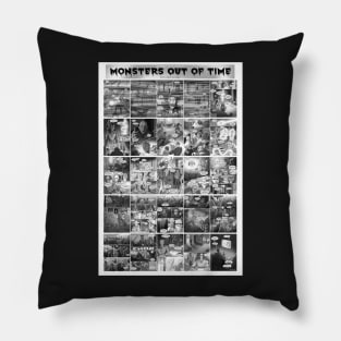 Monsters Out of Time Pillow