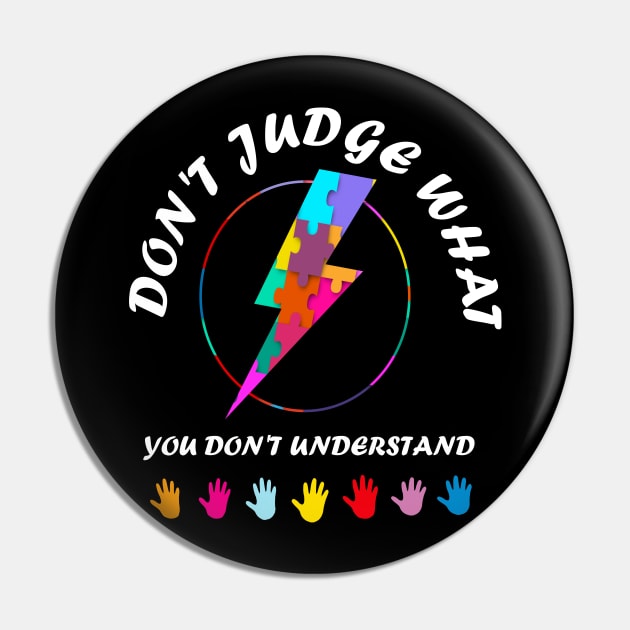 autism awareness dont judge what you don't know Pin by DODG99