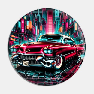 Red Cherry Cadillac Pin