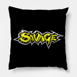 Savage 8 Bit Art Pillow