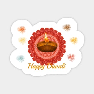 Happy Diwali Magnet