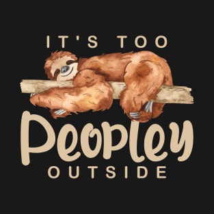 Introvert Sloth T-Shirt