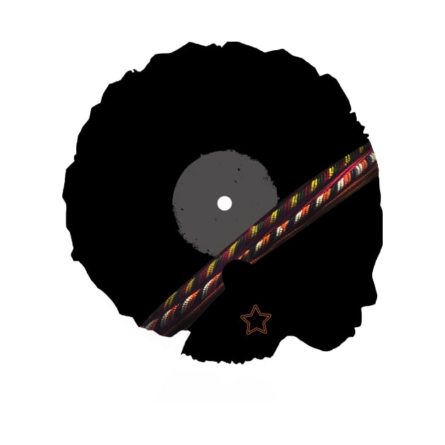 Afro Vinyl - African Woman by ddtk