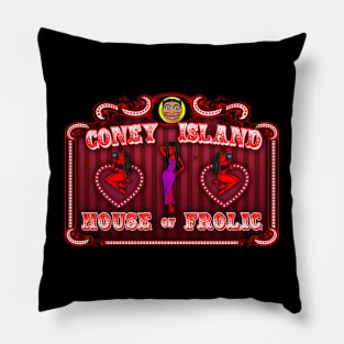 CONEY ISLAND 2 (HOUSE OF FROLIC) Pillow