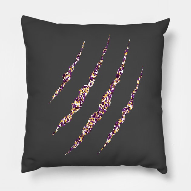 Tiger Stripes Pillow by Gsweathers