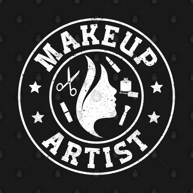 Makeup Artist Grunge, Vintage, Makeup Artist by Caskara