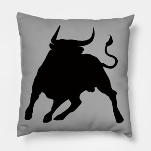 Bull Shadow Pillow