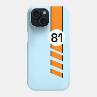 Oscar Piastri Monaco Livery Phone Case