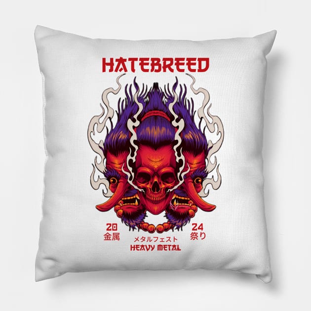 hatebreed Pillow by enigma e.o