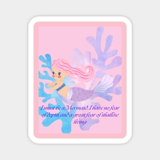 Mermaid T-shirt design Magnet