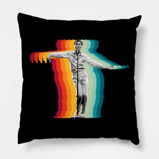 David Byrne Classic Rainbow Pillow