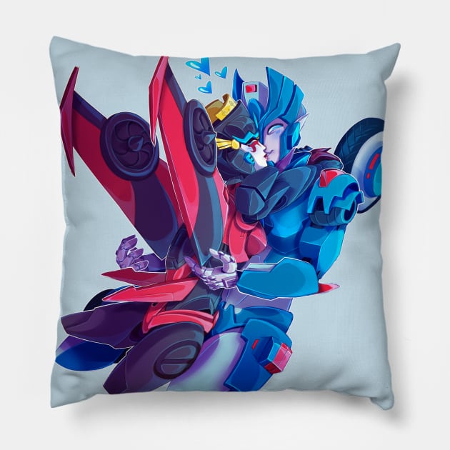 Transformers - Chromia/Windblade Pillow by candychameleon