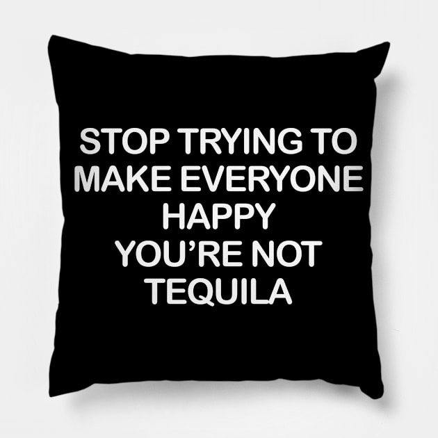 You're Not Tequila Pillow by TheCosmicTradingPost