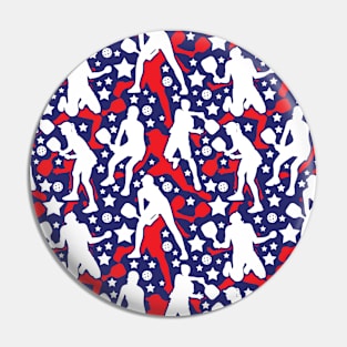 All star Pickleball USA Pin