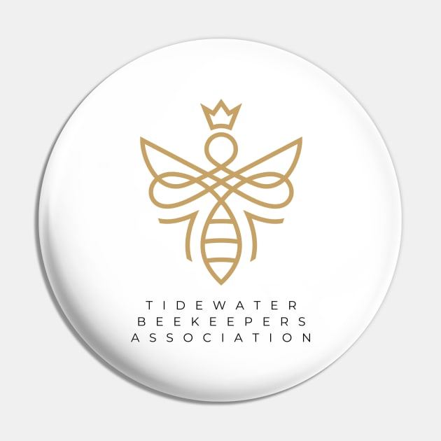 TBA QUEEN BEE Pin by Tidewater Beekeepers