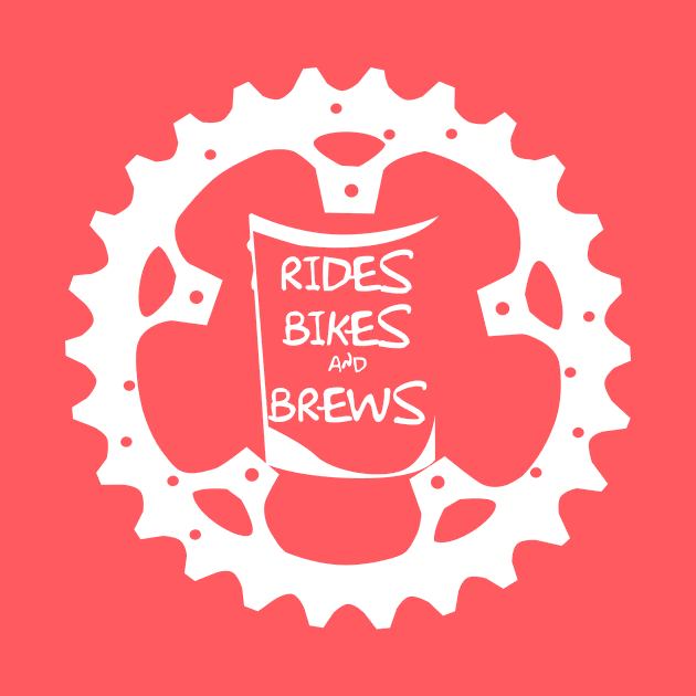 Rides, Bikes, Brew White by Adotreid